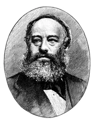 James Prescott Joule, physicien anglais, vers 1895