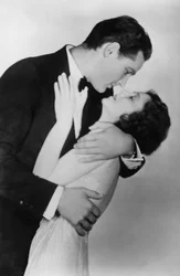 Janet Gaynor 1906-1984 et Charles Farrell 1901-1990, acteurs américains, 20ème siècle