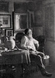 Jean-Baptiste Alphonse Karr, critique, journaliste et romancier français, 1889
