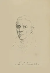 Jean-Baptiste Pierre Antoine de Monet, Chevalier de Lamarck 1744-1829, vers 1810