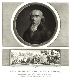 Jean Marie Roland de la Platière, Ministre de l