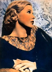 Jean Muir, actrice américaine, 1934-1935