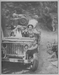 Jeep transformée en ambulance, 1943-44