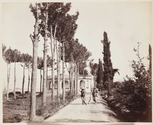 Jellallabad Le trottoir du jardin de l
