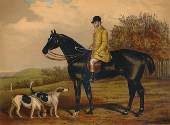 Jem. Morgan - Chasseur de la Berkeley Hunt, vers 1879