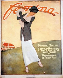 Jemima, couverture de magazine, français, mai 1913