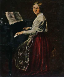 Jenny Lind 1820-1887 - Peinture d