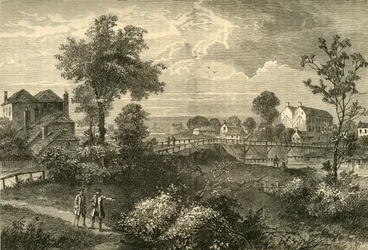 Pont de Jennys Whim, 1750, vers 1876