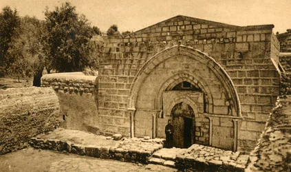 Jérusalem - Église de la Vierge, vers 1918-1939