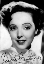 Jessie Matthews 1907-1981, actrice, danseuse et chanteuse anglaise, vers 1930-1940