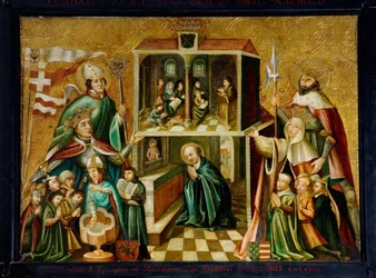 Jogaila et Jadwiga de Pologne