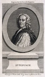 Johann Christoph Pepusch, compositeur et théoricien musical allemand, vers 1725