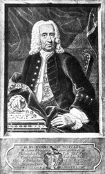 Johann Heinrich Schulze, précurseur allemand de la photographie, vers 1710