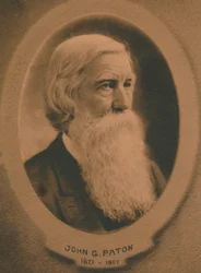 John Gibson Paton, missionnaire protestant né en Écosse, vers 1910