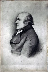 John Hunter, chirurgien et anatomiste britannique, vers 1770