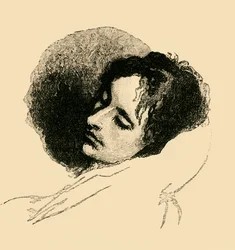 John Keats, 1821, vers 1876