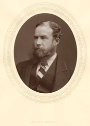 John Lubbock, premier baron Avebury, banquier anglais, archéologue, naturaliste et politicien, c1880