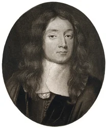John Milton, poète anglais, 17e siècle, 1899