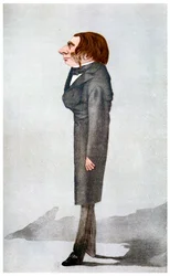 John Ruskin, artiste, poète et critique britannique, 1872-1956