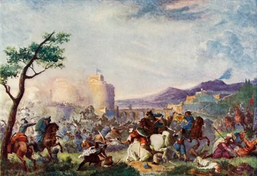 Jean Sobieski au secours de Vienne, 1683, vers 1915
