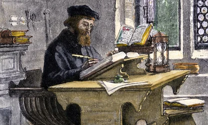 John Wycliffe au travail