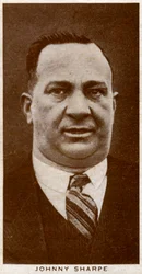 Johnny Sharpe, manager de boxe britannique, 1938