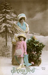 Joyeux Noël, vers 1900-1929