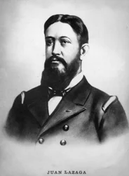 Juan Lazaga 1845-1898, capitaine naval espagnol pendant la guerre hispano-américaine, vers 1910