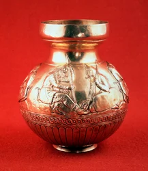 Cruche avec des scènes de la vie scythe, vers 400 av. J.-C.