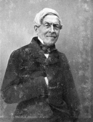 Jules Michelet, historien français, vers 1860-1874