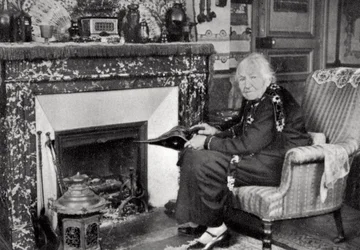 Juliette Adam, auteure et féministe française, 1929