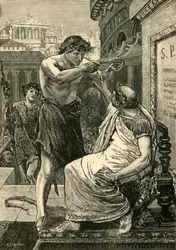 Jules César refusant la couronne offerte par Antoine, 1890