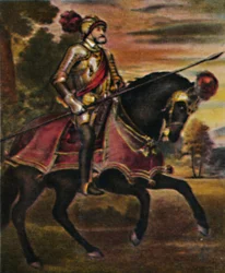 Kaiser Karl V. 1500-1558. - Peinture de Titien, 1934