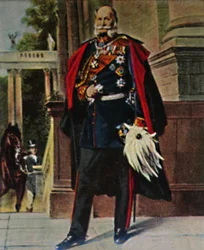 Kaiser Wilhelm I. 1797-1888. - Peinture de Plockhorst, 1934