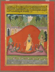 Kakubha Ragini, vers 1750