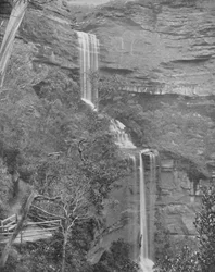 Chutes de Katoomba, 19ème siècle