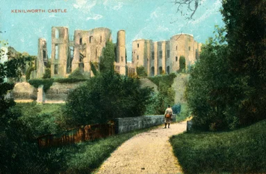 Château de Kenilworth, fin du 19e-début du 20e siècle