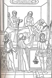 Ketham: Fasciculus Medicinae, Venise, 1493, Le Traitement de la Peste, vers 1493