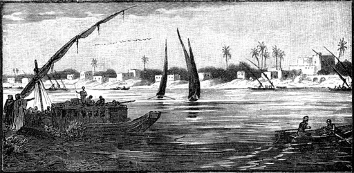 Khartoum, capitale du Soudan, 1900