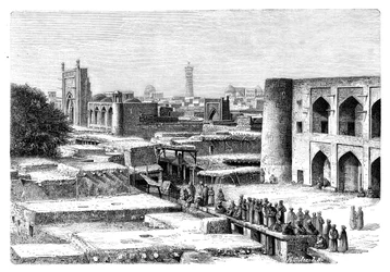 Khiva, Ouzbékistan, 1895