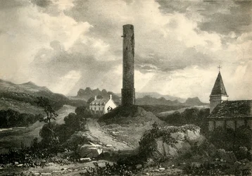 Tour ronde de Kineth, Cork, 19e siècle
