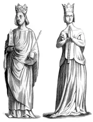 Le Roi Charles V de France 1337-1380 et Jeanne de Bourbon 1338-1378, 1849