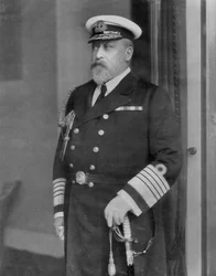 Le roi Édouard VII, en tant que yachtman, 1910