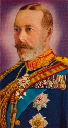 Le roi George V en uniforme de colonel en chef des Royal Horse Guards Blues, 1935