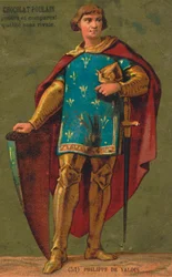 Roi Philippe VI 1293-1350, roi de France