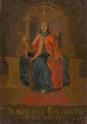 Roi Władysław III de Pologne, Hongrie et Croatie 1424-1444, première moitié du 18e siècle