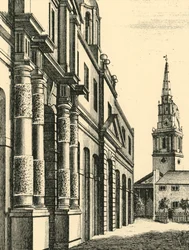 Les écuries royales, c1750, 1925
