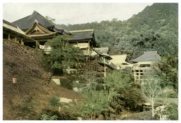 Temple Kiyomizu, Kyoto, Japon, 1904