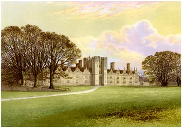 Knole, près de Sevenoaks, Kent, maison de Lord Sackville, vers 1880