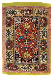 Tapis en laine nouée, vers 1600